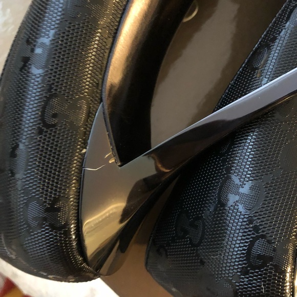 Pre Worn Stunning Gucci GG Imprime Pumps - Picture 3 of 8